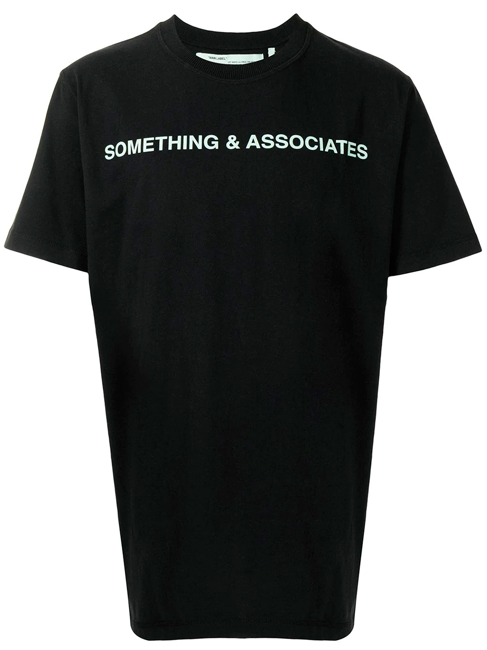 Imagem de: Camiseta Off-White Something & Associates Preta