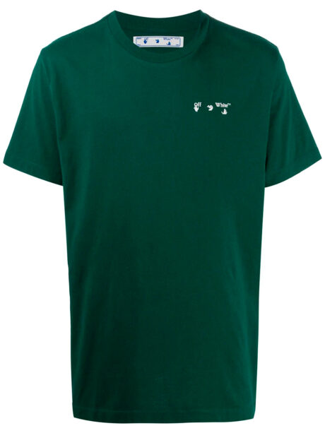 Imagem de: Camiseta Off-White Verde com Logo