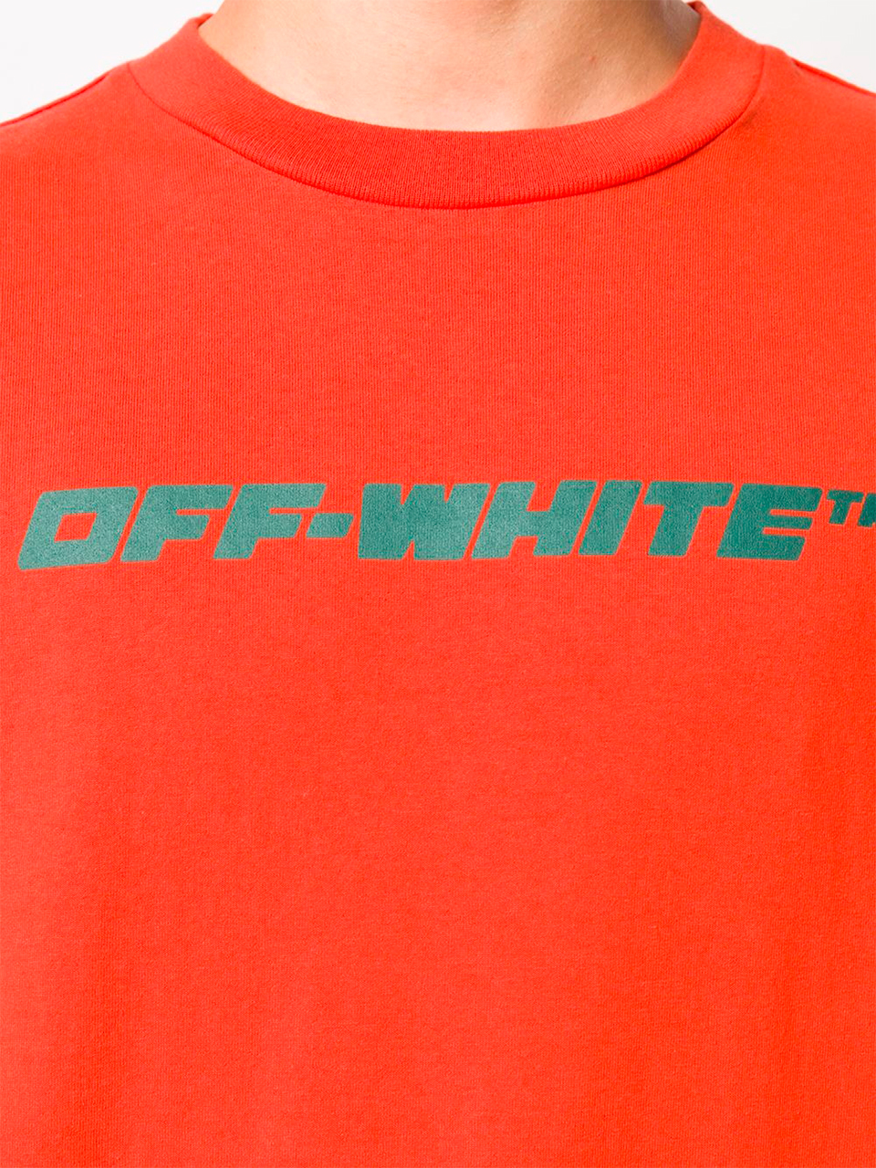 Imagem de: Camiseta Off-White Worker Laranja