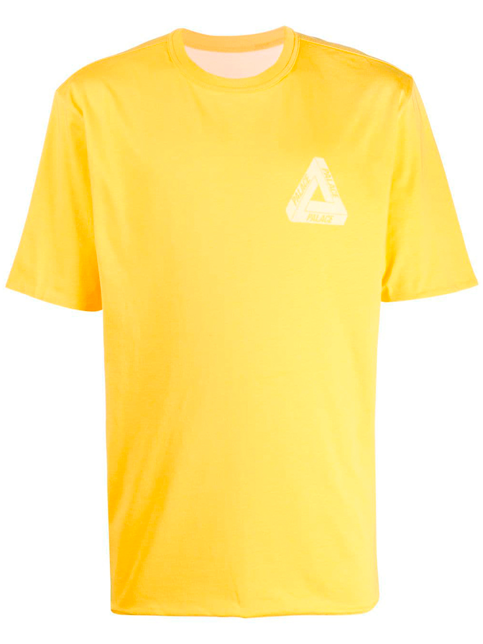 Imagem de: Camiseta Palace Amarela com Logo