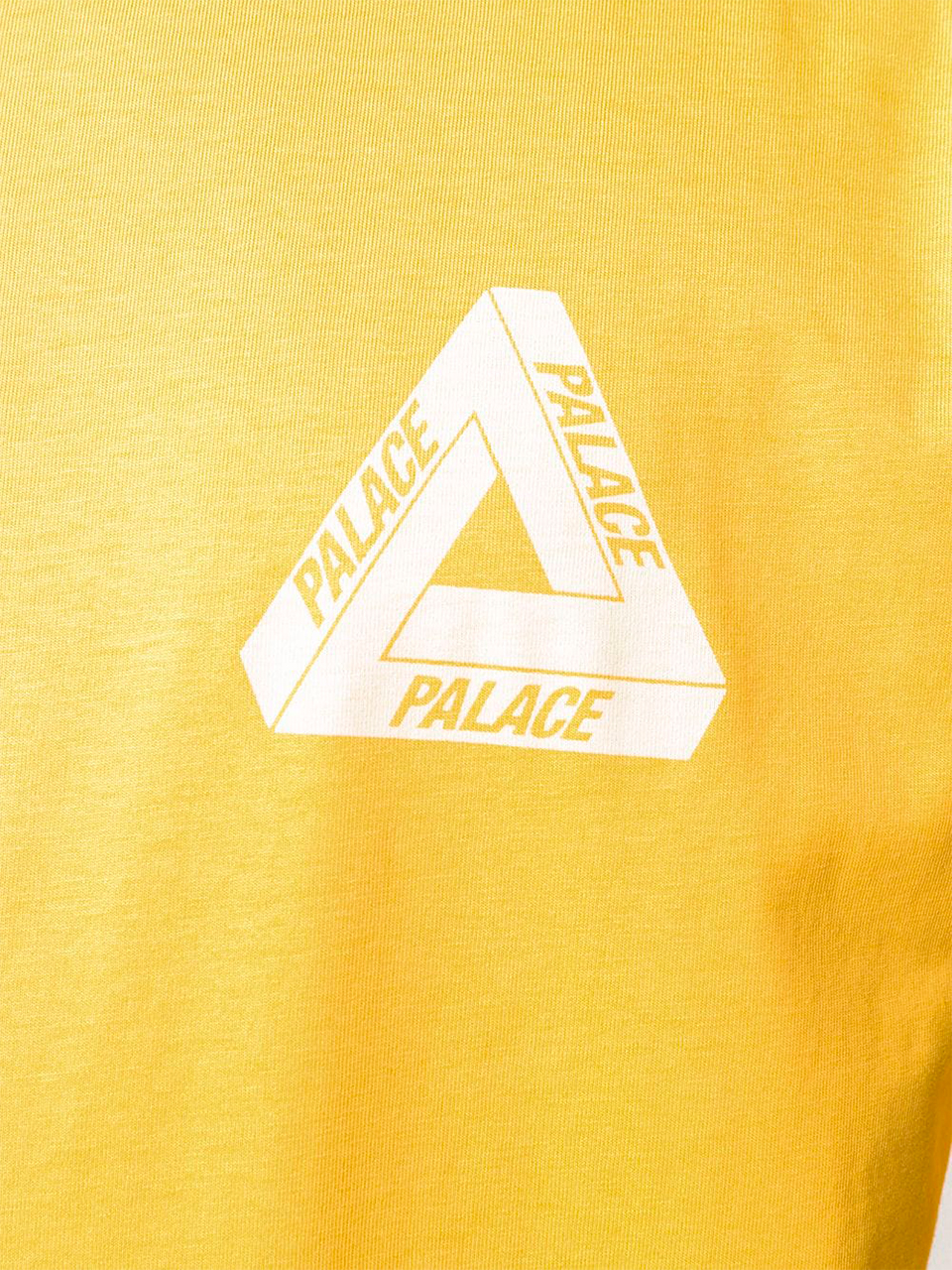 Imagem de: Camiseta Palace Amarela com Logo