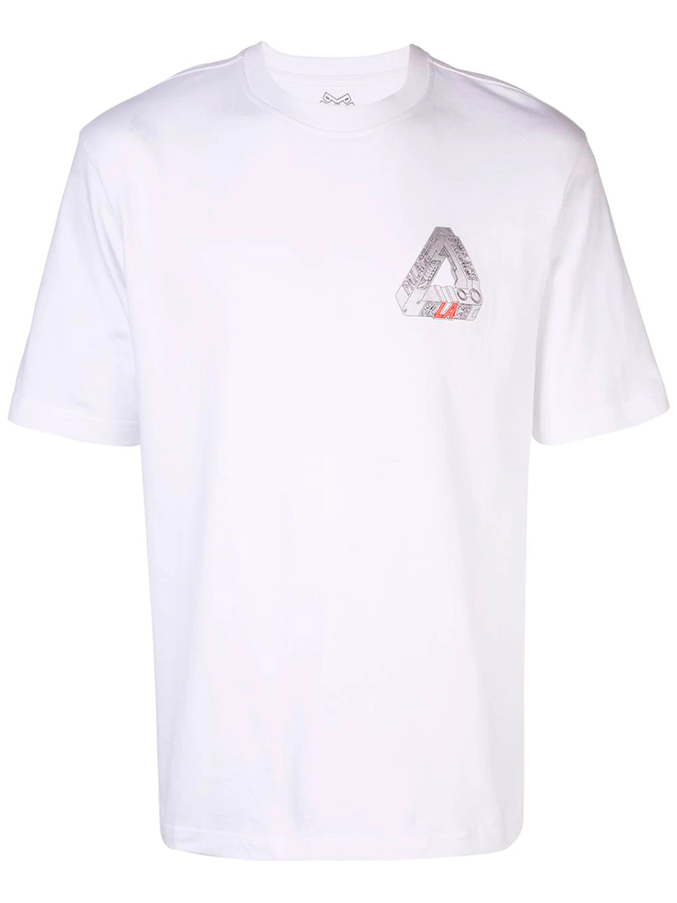 Imagem de: Camiseta Palace Branca com Logo
