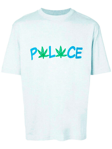 Imagem de: Camiseta Palace Branca Estampa Pwlwce