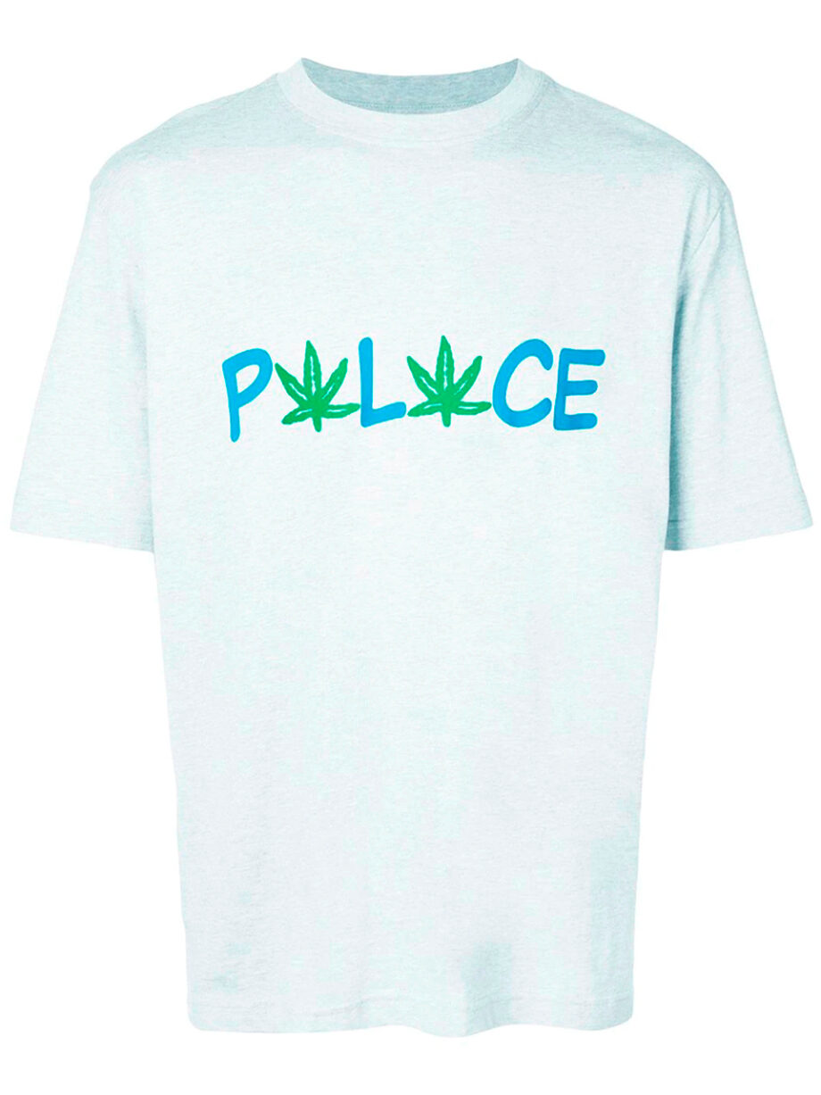 Imagem de: Camiseta Palace Branca Estampa Pwlwce