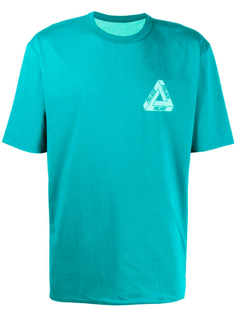 Imagem de: Camiseta Palace Ciano com Logo