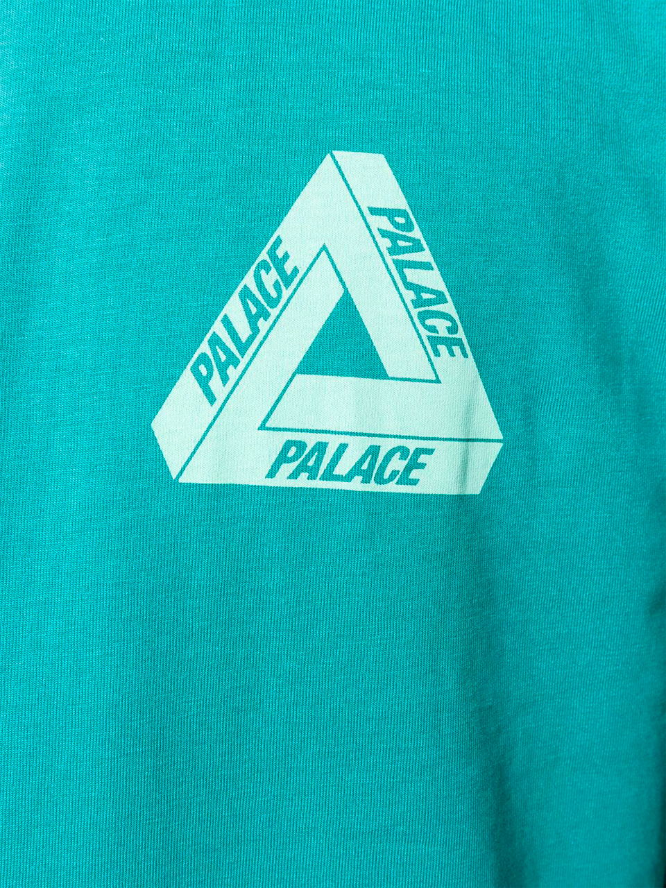 Imagem de: Camiseta Palace Ciano com Logo