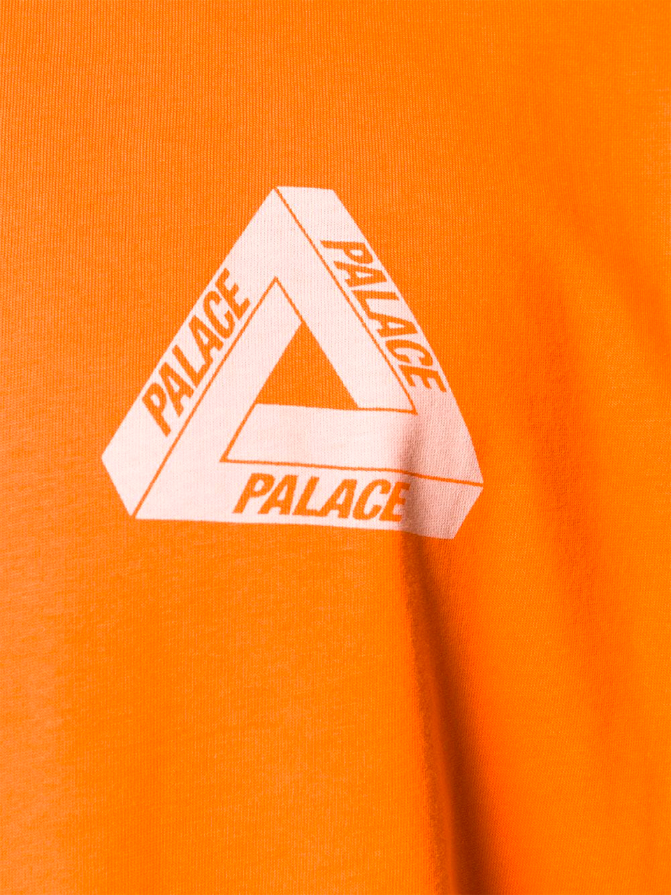 Imagem de: Camiseta Palace Laranja com Logo
