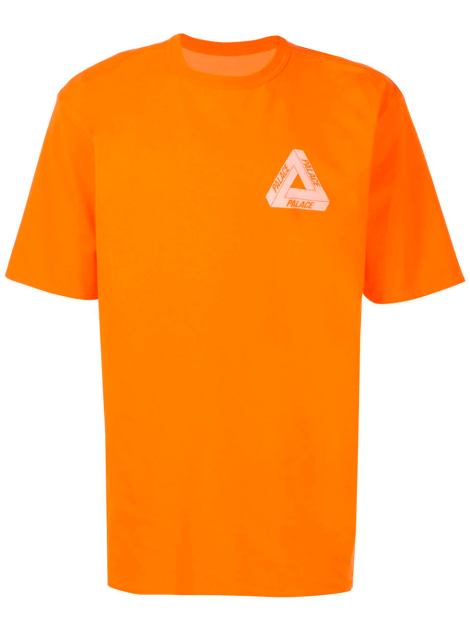 Imagem de: Camiseta Palace Laranja com Logo