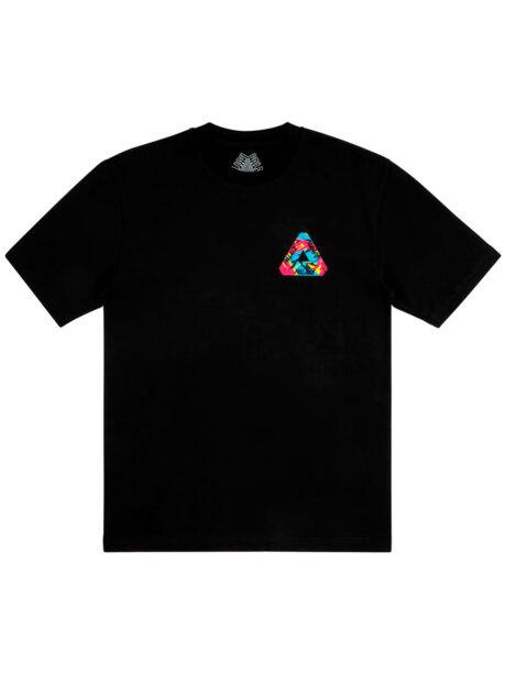 Imagem de: Camiseta Palace Preta com Logo Camo