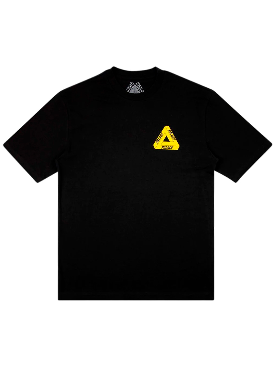 Imagem de: Camiseta Palace Preta Tri-To-Help Logo Amarelo