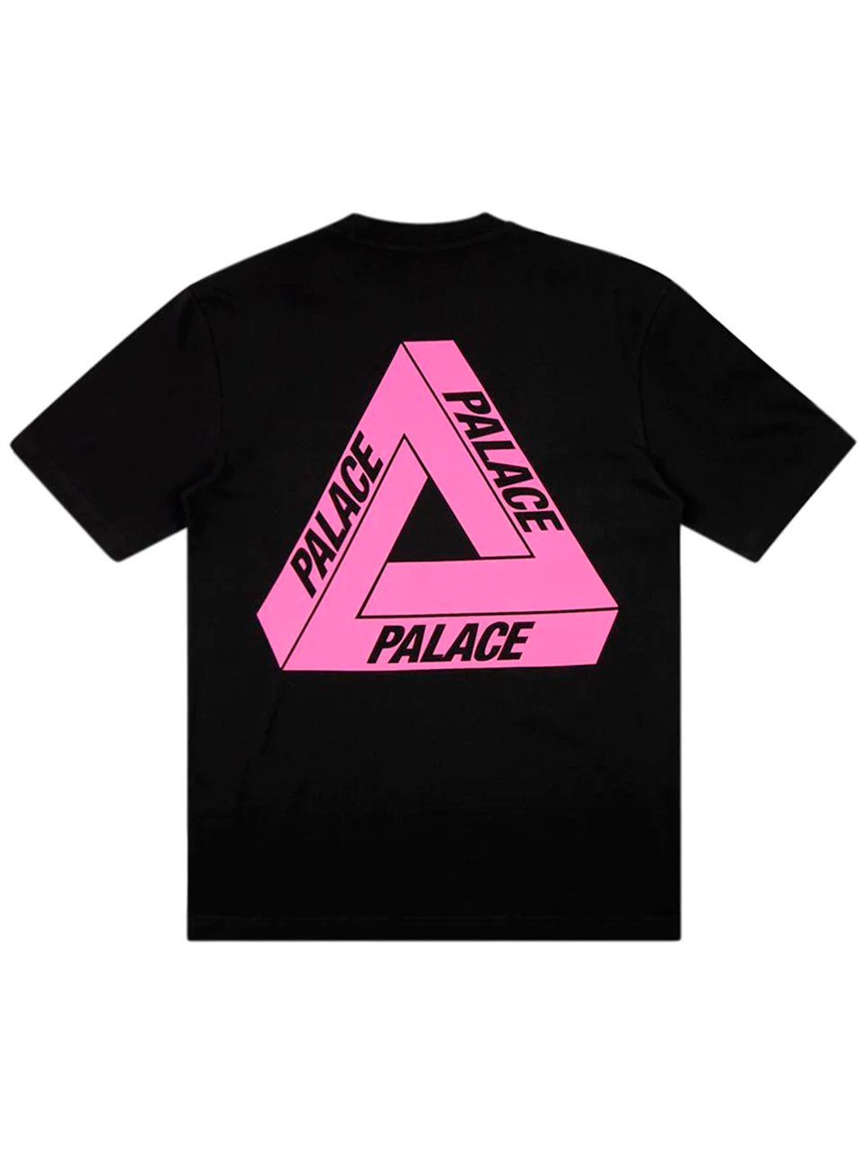 Imagem de: Camiseta Palace Preta Tri-To-Help Logo Rosa Pink