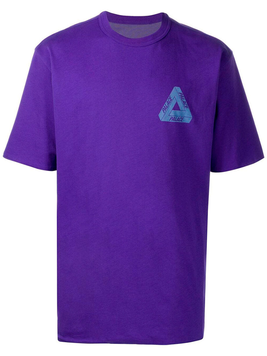 Imagem de: Camiseta Palace Roxa com Logo