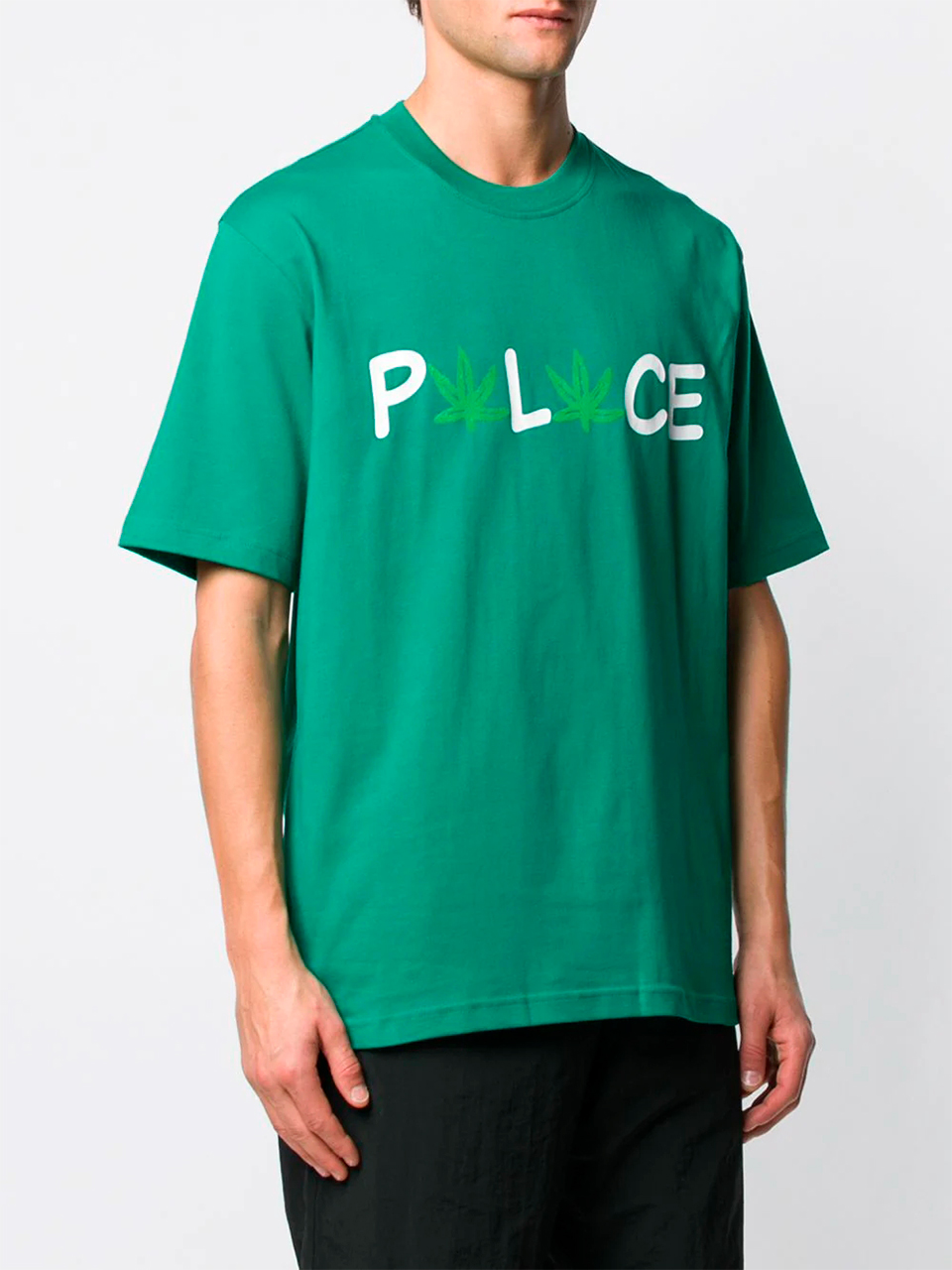 Imagem de: Camiseta Palace Verde Estampa Pwlwce