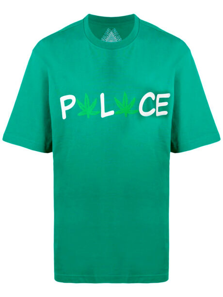 Imagem de: Camiseta Palace Verde Estampa Pwlwce