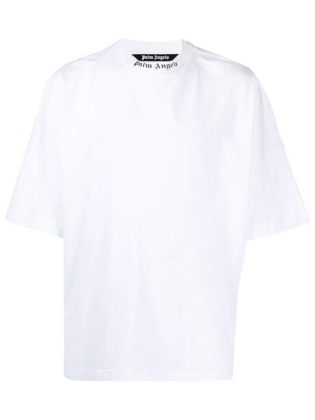 Imagem de: Camiseta Palm Angels Branca com Estampa Posterior 3D