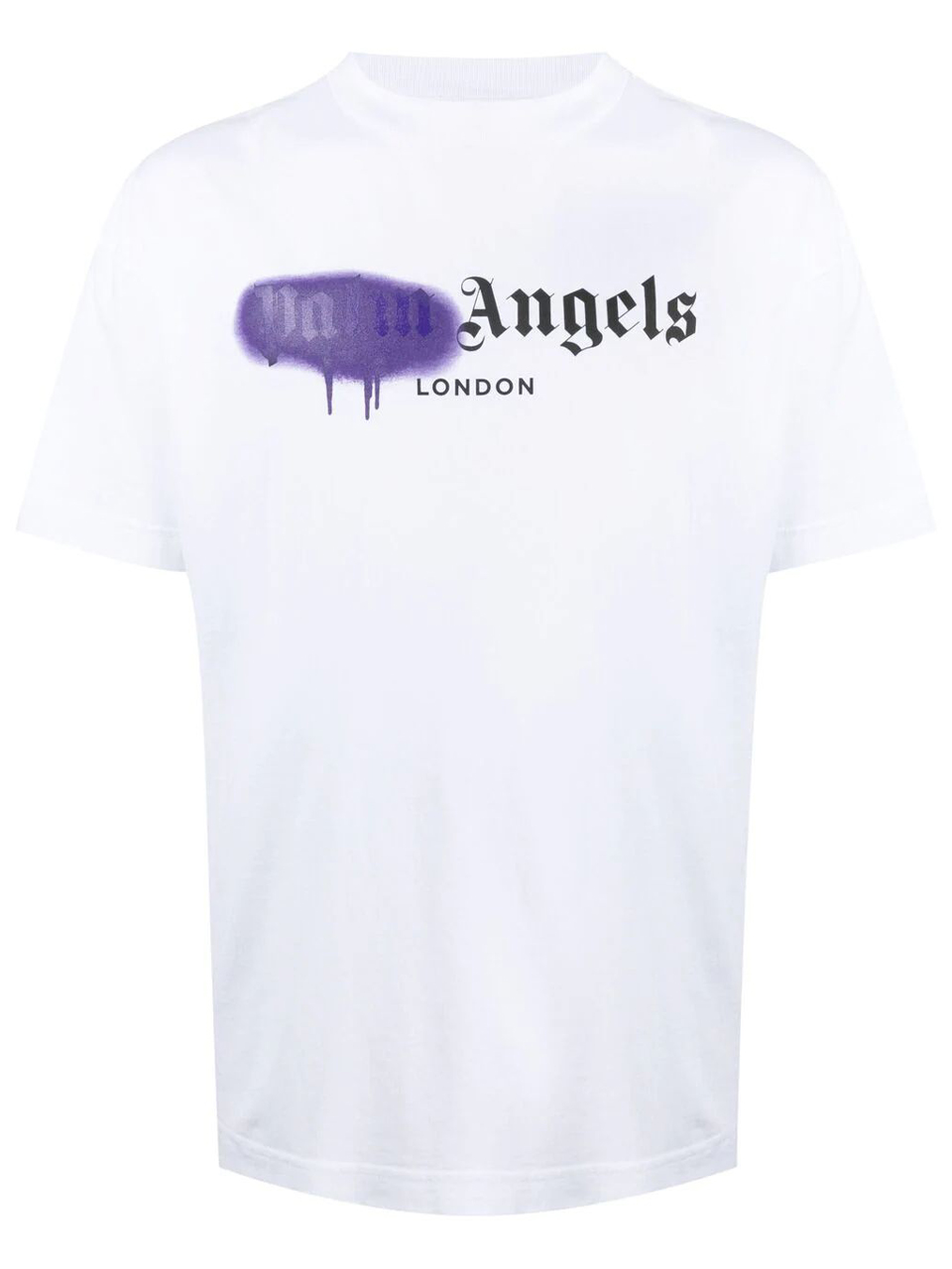 Imagem de: Camiseta Palm Angels Branca London com Logo