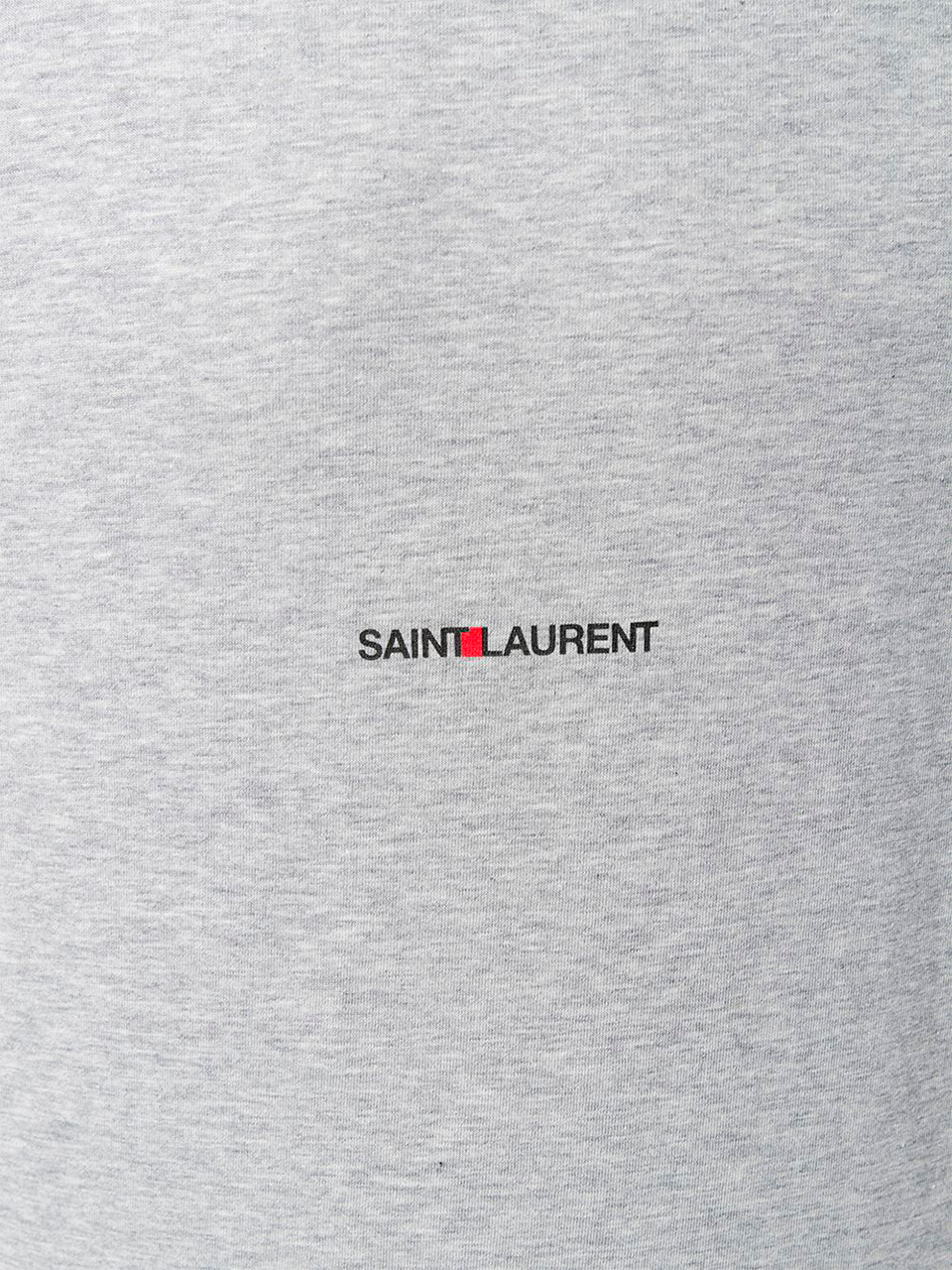 Imagem de: Camiseta Saint Laurent Cinza com Logo