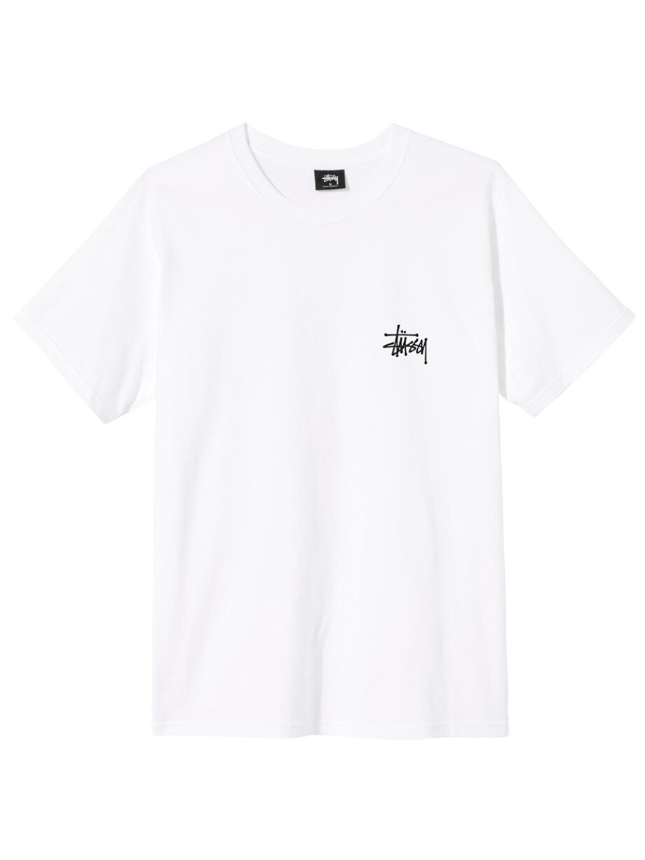 Imagem de: Camiseta Stussy Branca Básica