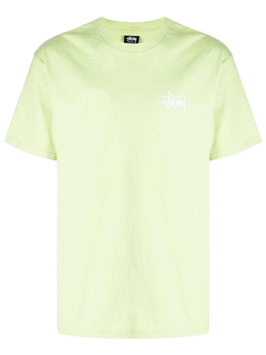 Imagem de: Camiseta Stussy Verde com Logo