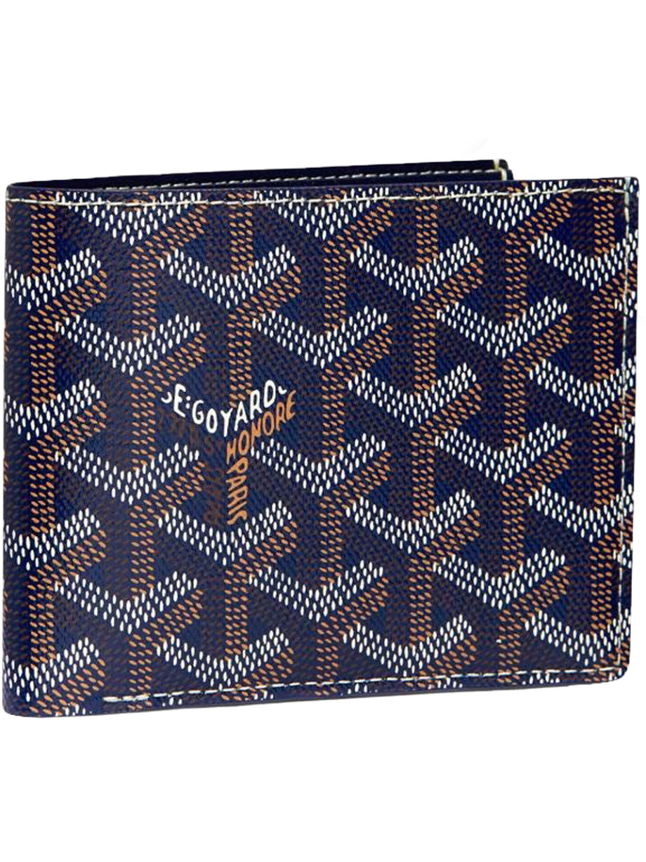 Imagem de: Carteira Goyard Victoire Azul Escuro