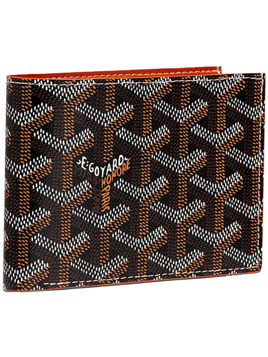 Imagem de: Carteira Goyard Victoire Preta e Marrom