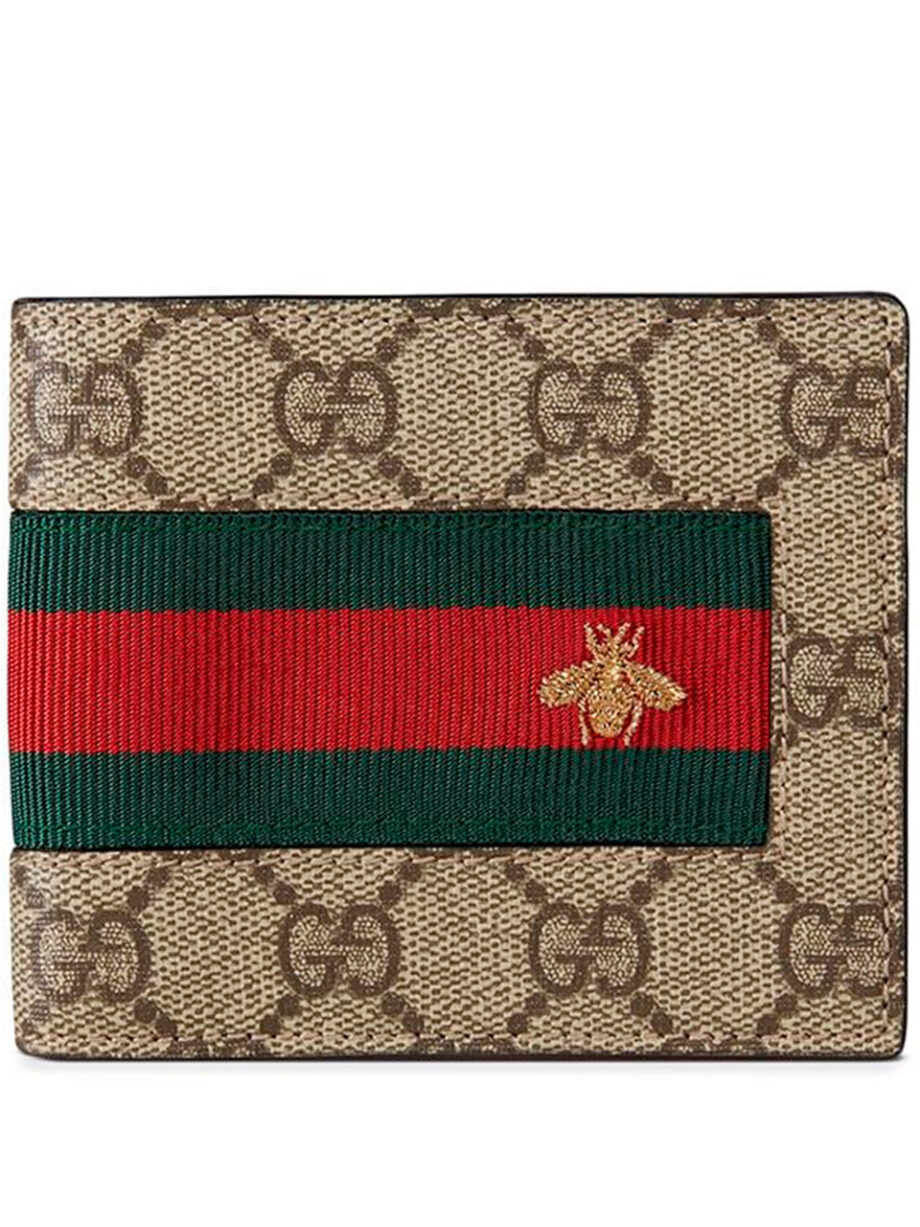 Imagem de: Carteira Gucci Web GG Supreme