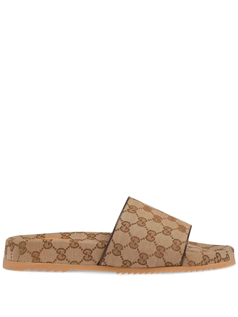 Imagem de: Chinelo Gucci Slide GG em Canvas