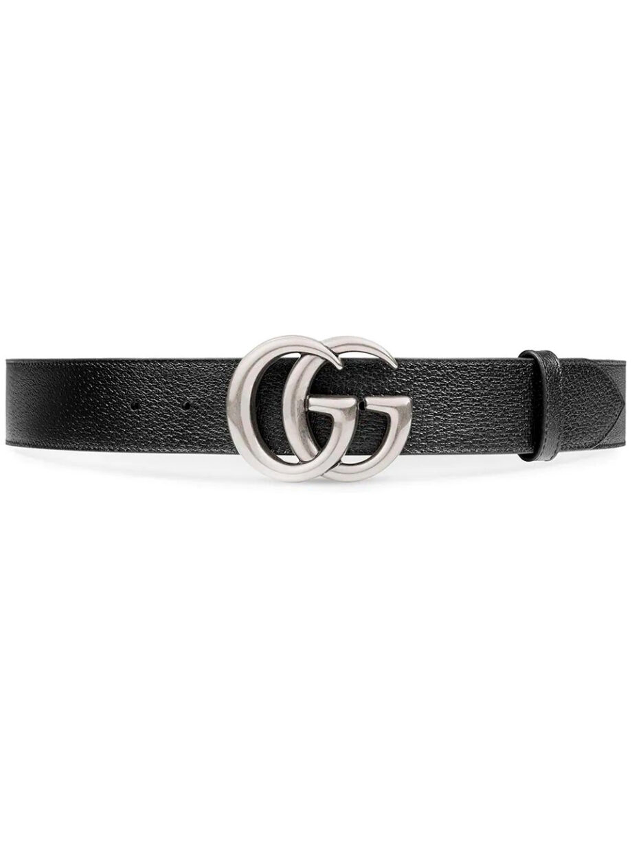 Imagem de: Cinto Gucci de Couro com Fivela Duplo G