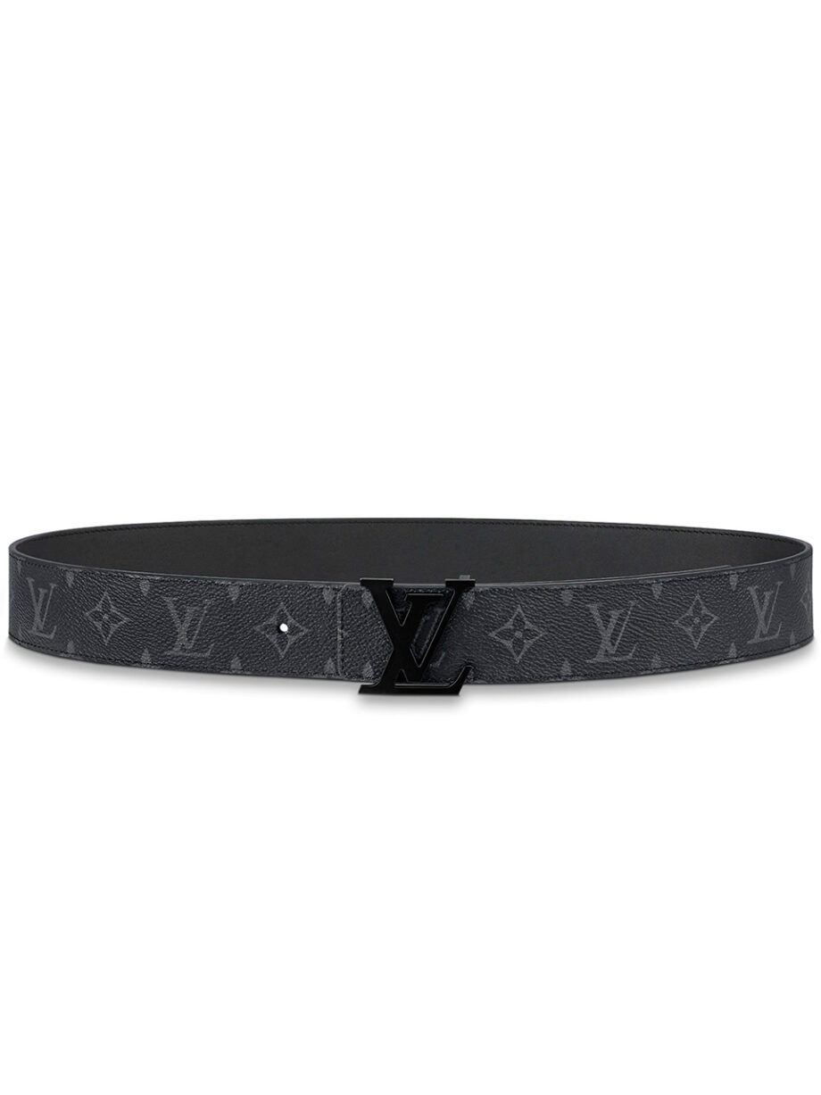Imagem de: Cinto Louis Vuitton LV Initiales Preto Matte