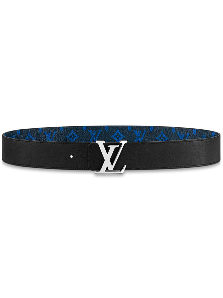 Imagem de: Cinto Louis Vuitton LV Initiales Reversível Azul