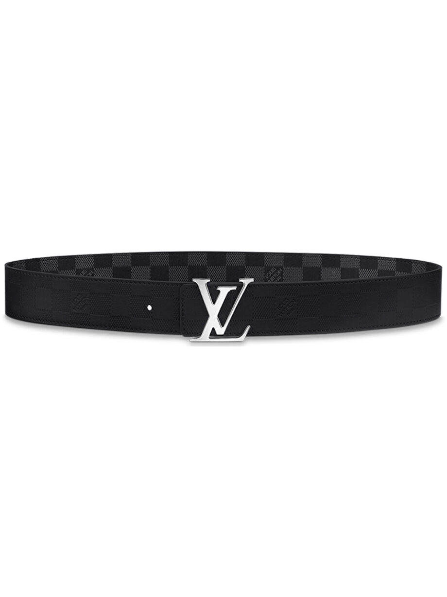 Imagem de: Cinto Louis Vuitton LV Initiales Reversível Xadrez