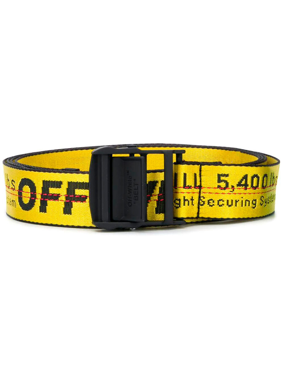 Imagem de: Cinto Off-White Logo Industrial Amarelo