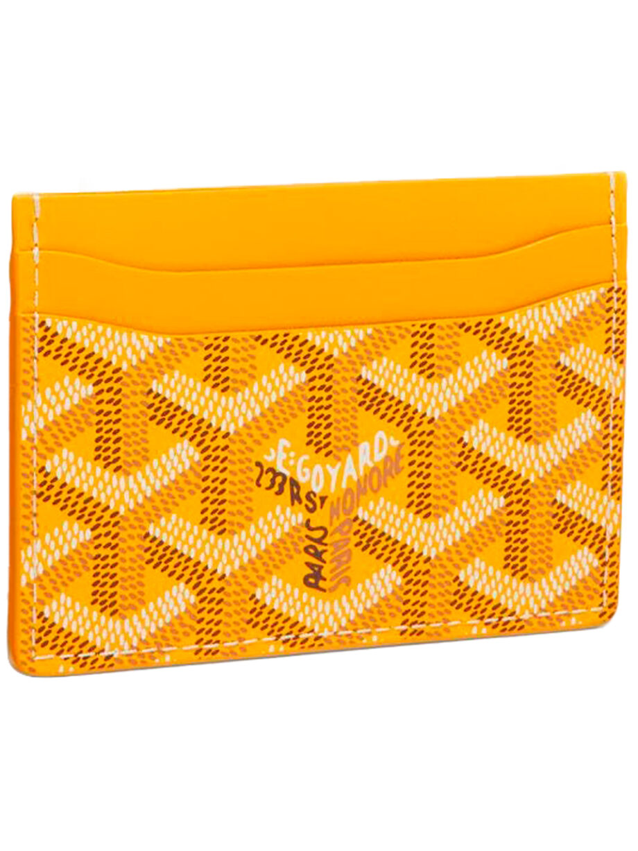 Imagem de: Porta-cartões Goyard Saint-Sulpice Amarelo