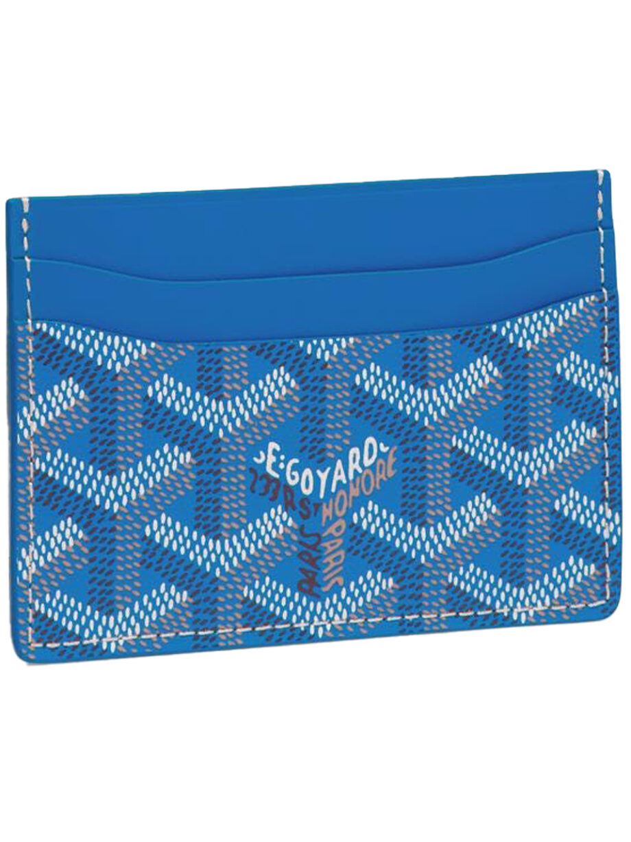 Imagem de: Porta-cartões Goyard Saint-Sulpice Azul