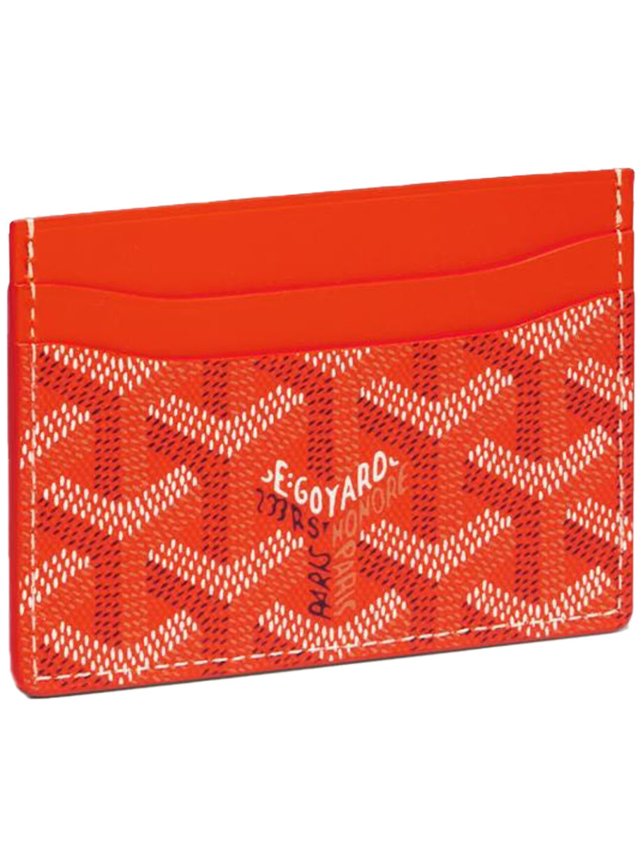 Imagem de: Porta-cartões Goyard Saint-Sulpice Laranja