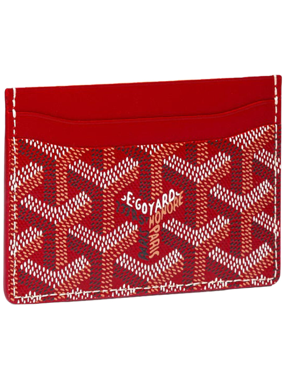 Imagem de: Porta-cartões Goyard Saint-Sulpice Vermelho