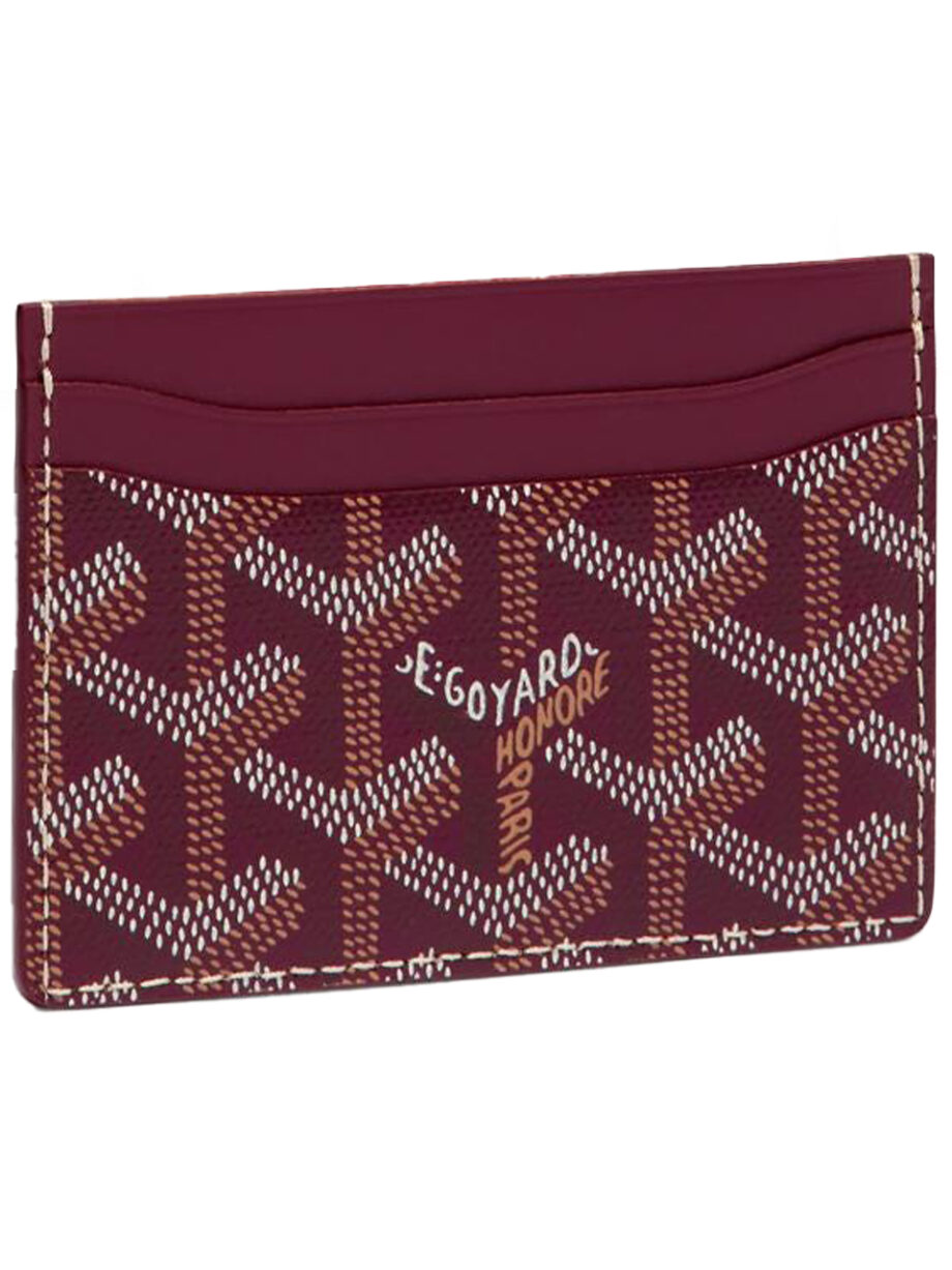 Imagem de: Porta-cartões Goyard Saint-Sulpice Vinho