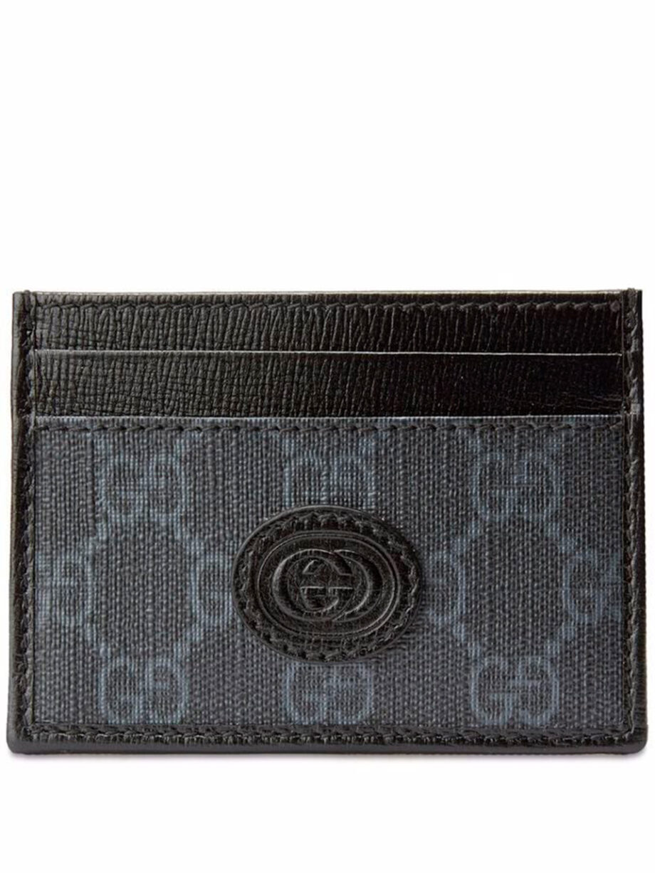 Imagem de: Porta-cartões Gucci Interlocking G