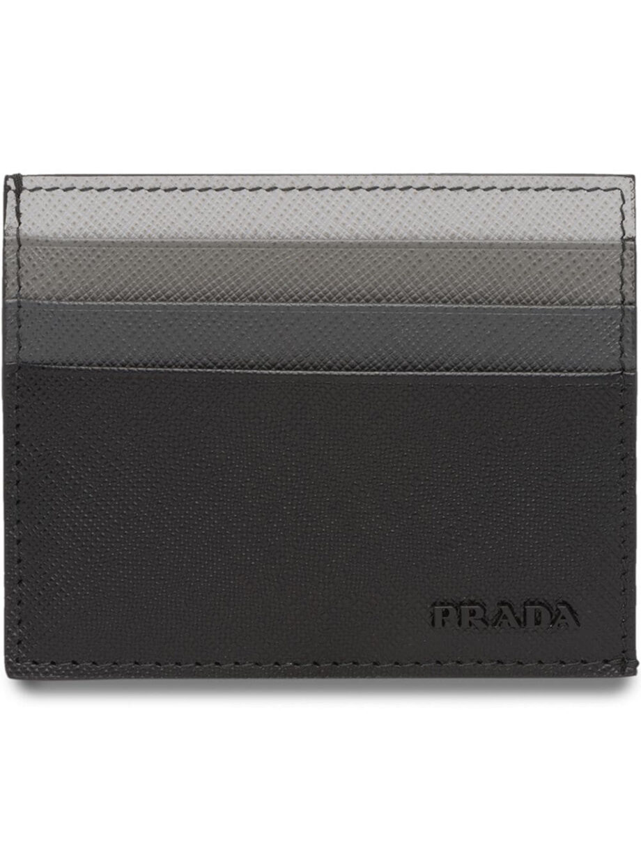 Imagem de: Porta-cartões Prada Saffiano Quatro Tons