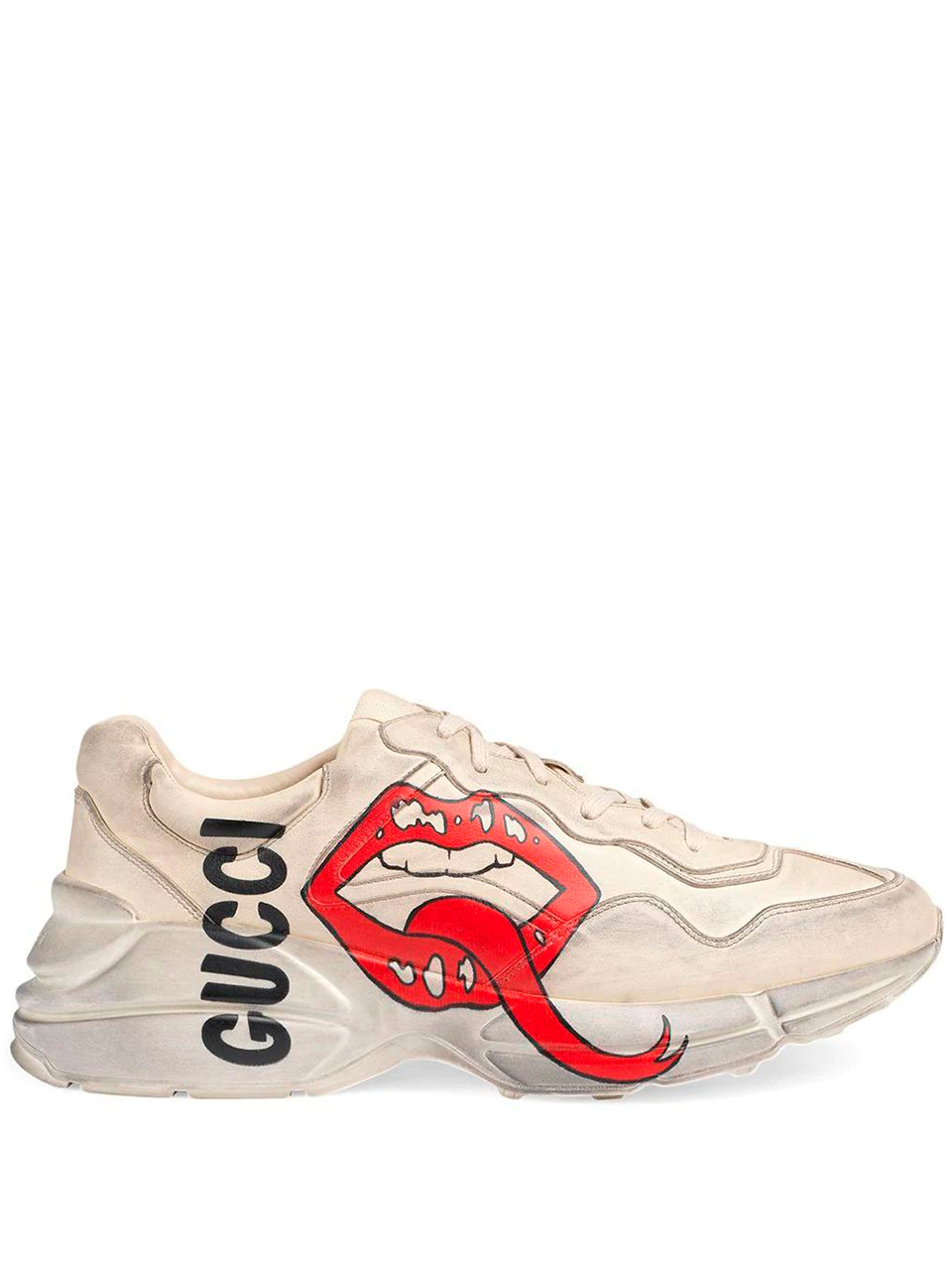 Imagem de: Tênis Gucci Rhyton com Logo de Boca