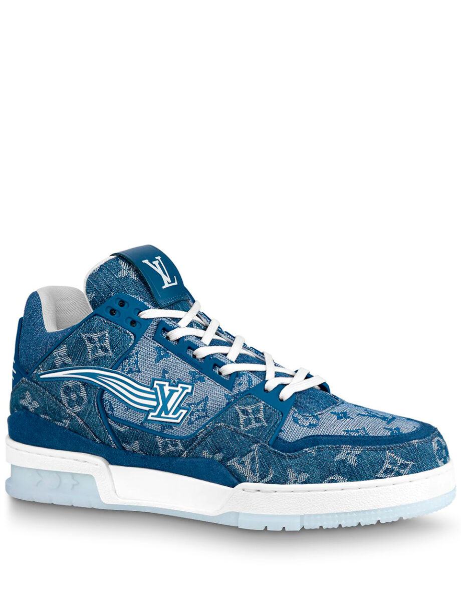 Imagem de: Tênis Louis Vuitton LV Trainer Azul
