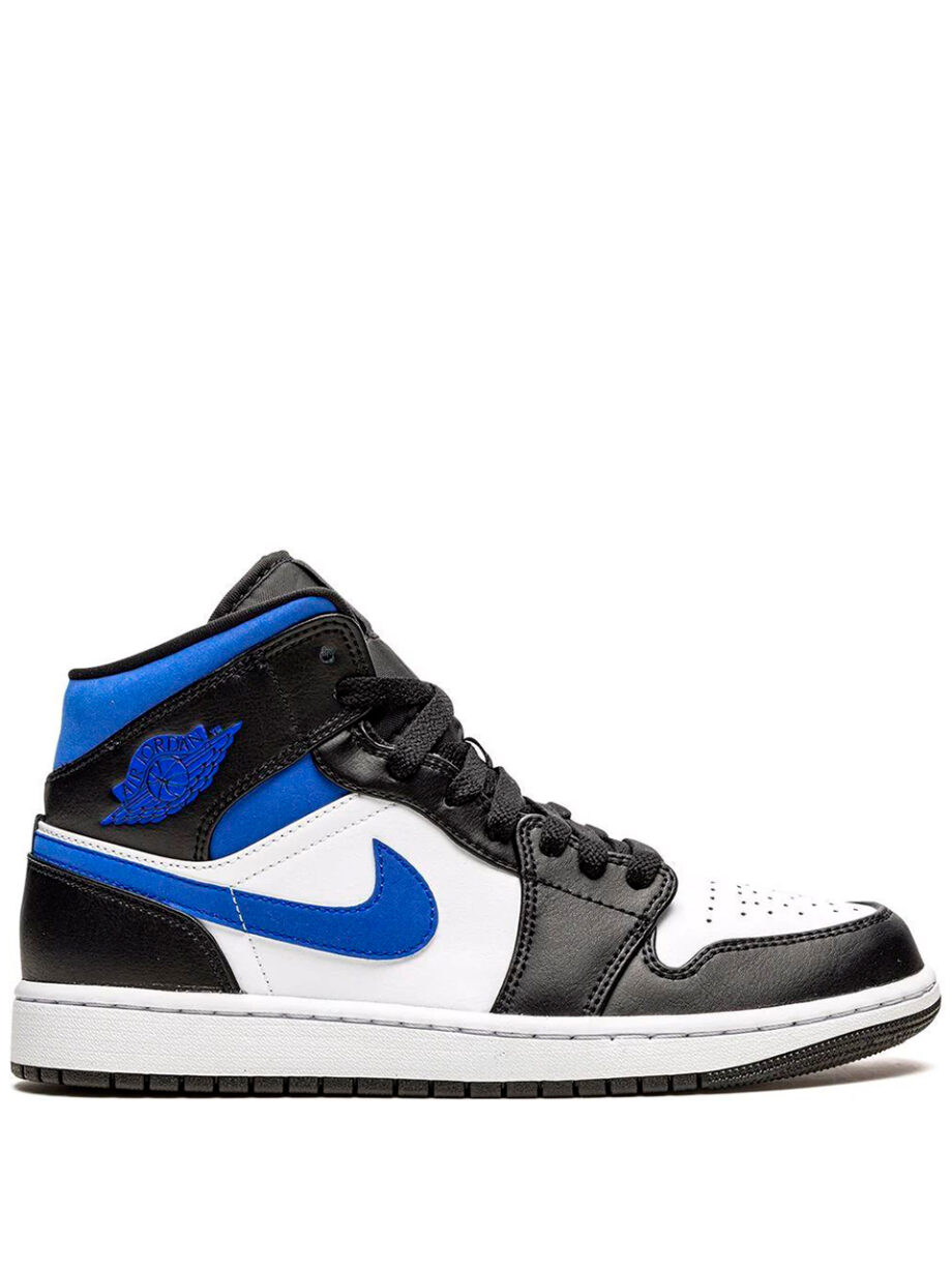 Imagem de: Tênis Nike Air Jordan 1 Azul e Preto