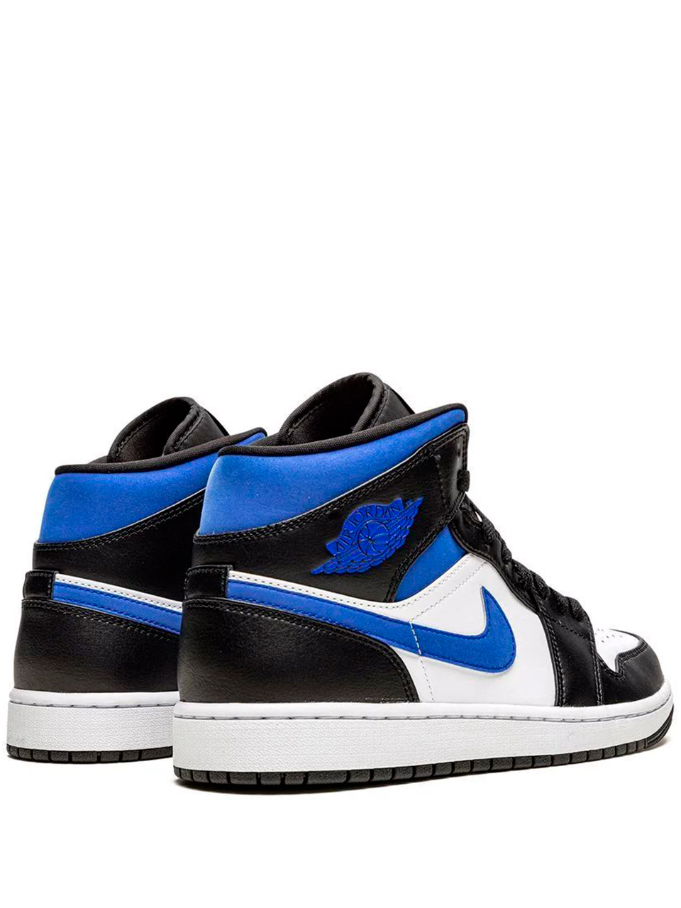 Imagem de: Tênis Nike Air Jordan 1 Azul e Preto