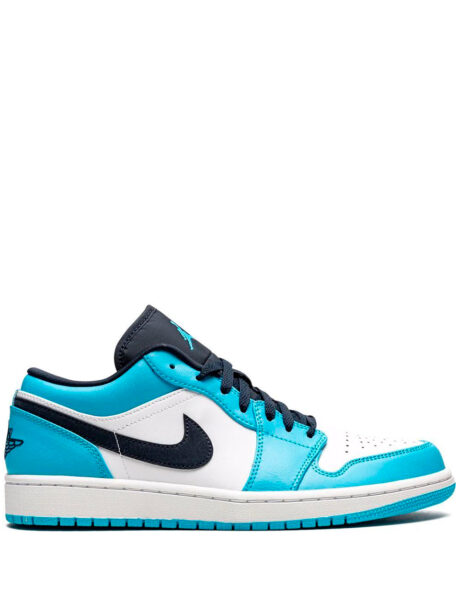 Imagem de: Tênis Nike Air Jordan 1 Low Azul Claro