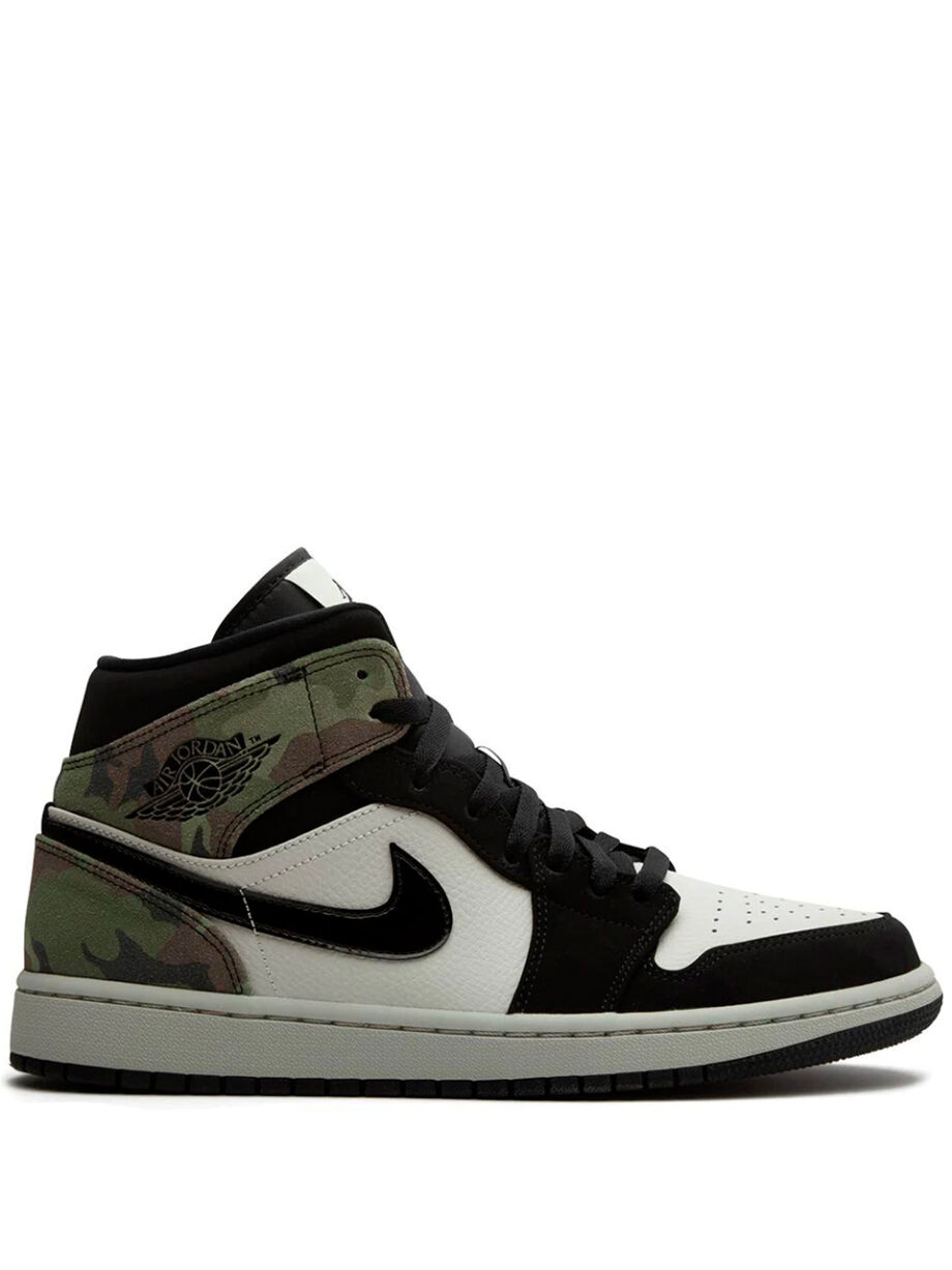 Imagem de: Tênis Nike Air Jordan 1 Mid Camo