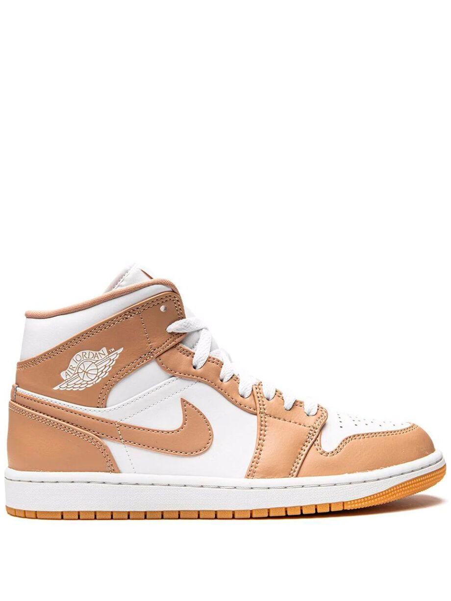 Imagem de: Tênis Nike Air Jordan 1 Mid Marrom