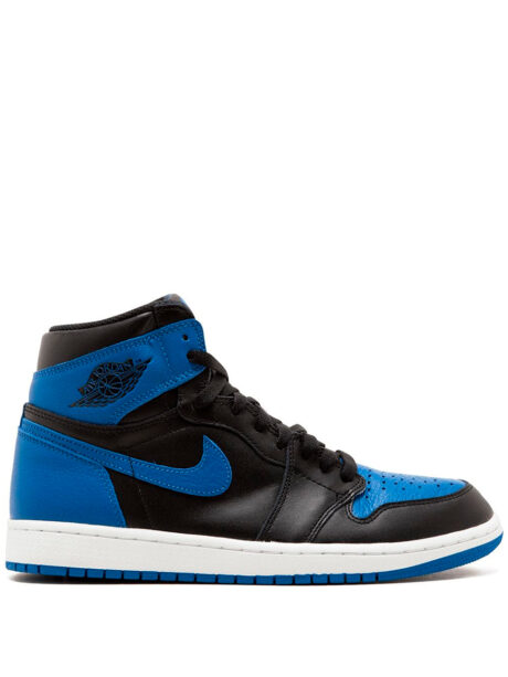 Imagem de: Tênis Nike Air Jordan 1 Retro High OG Azul e Preto