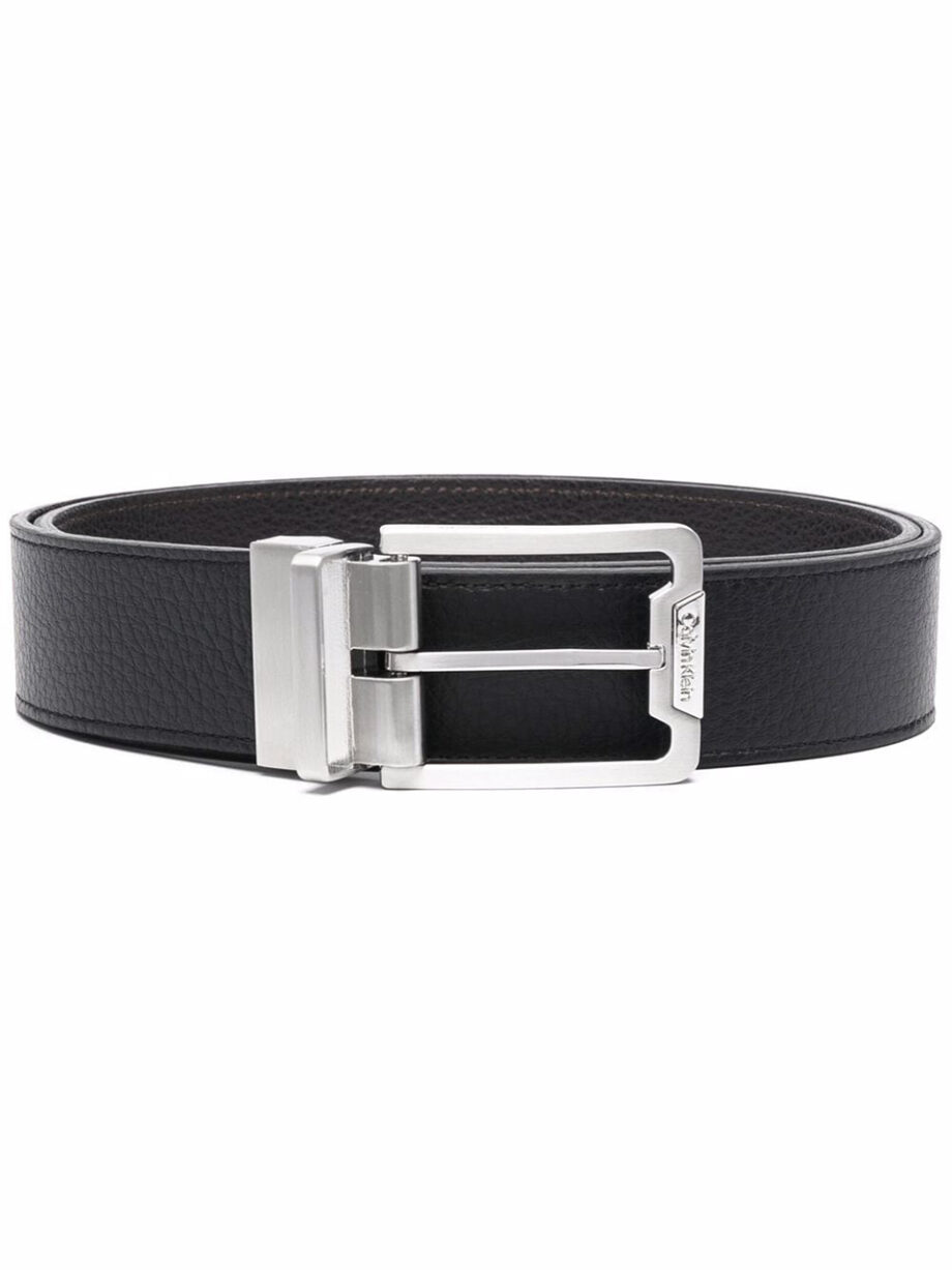 Imagem de: Cinto Calvin Klein Preto com Fivela Classica