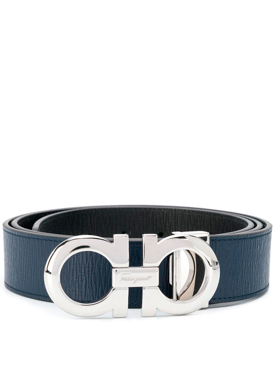 Imagem de: Cinto Salvatore Ferragamo Gancini Azul