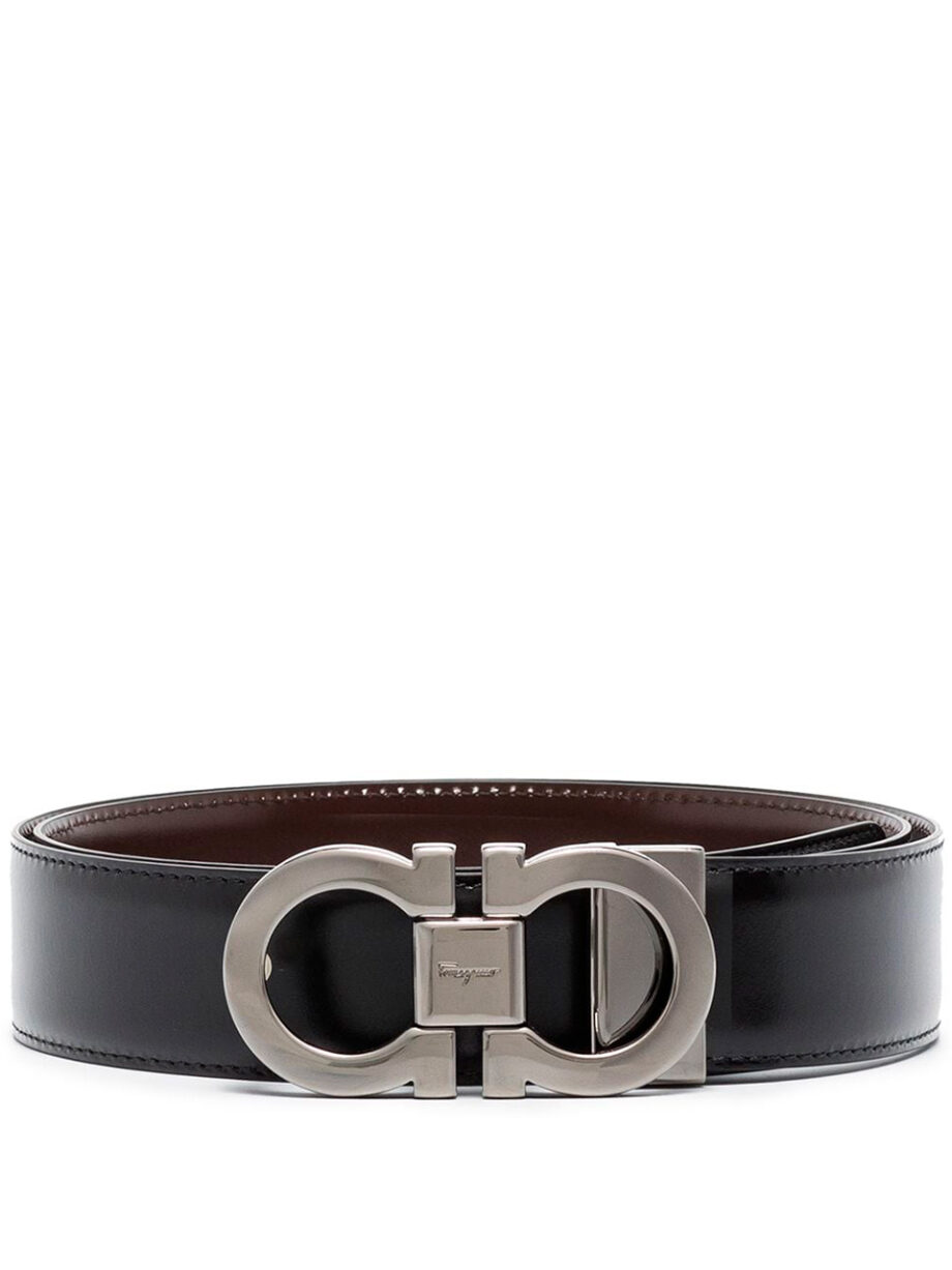 Imagem de: Cinto Salvatore Ferragamo Gancini de Couro
